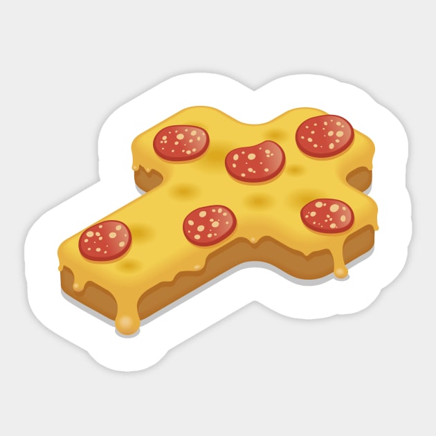 PIZZUS Sticker by erikjoramo